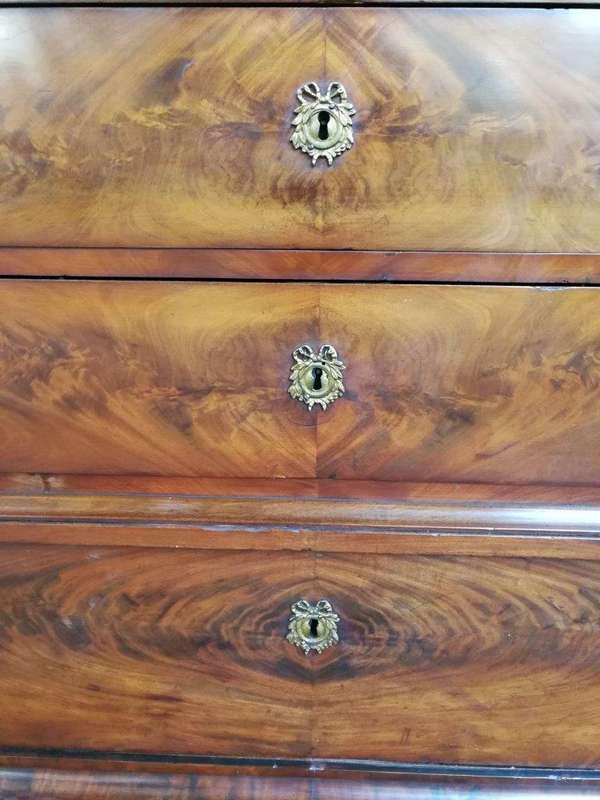 19th Century Mahogany Secrétaire À Abattant