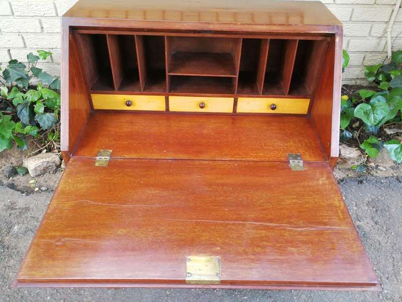 A George III Mahogany Bureau