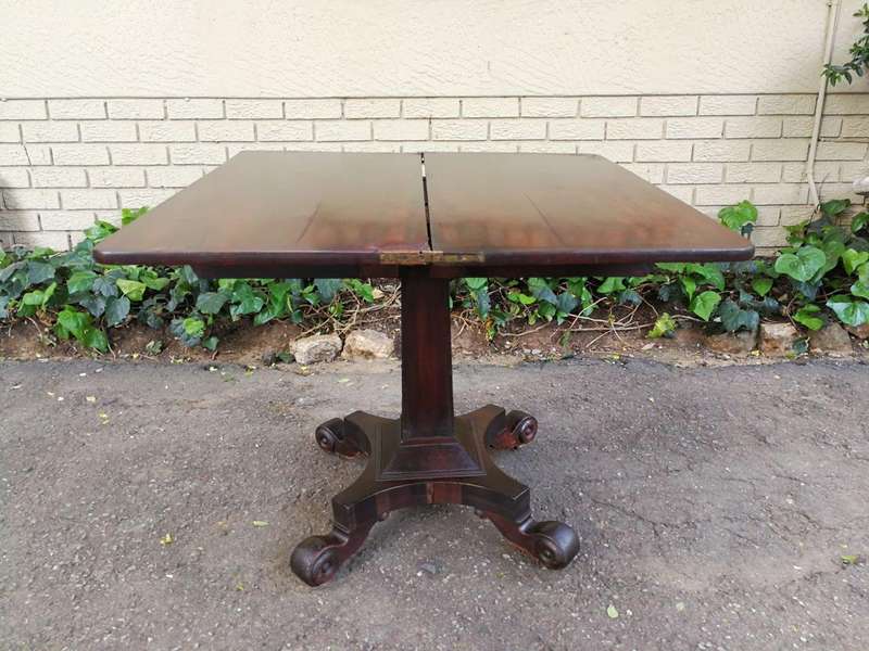 A William IV Mahogany Card Table