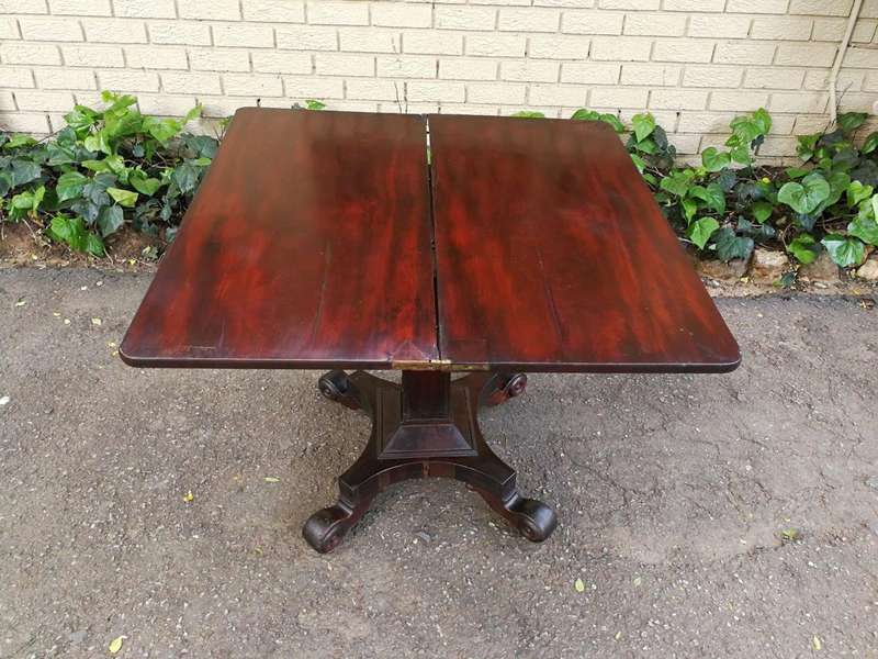 A William IV Mahogany Card Table