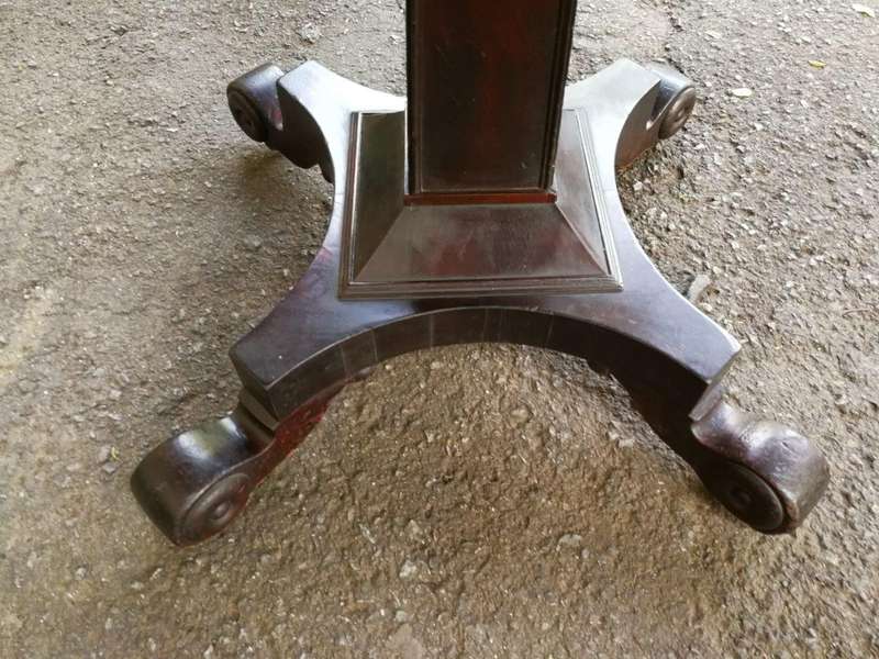 A William IV Mahogany Card Table