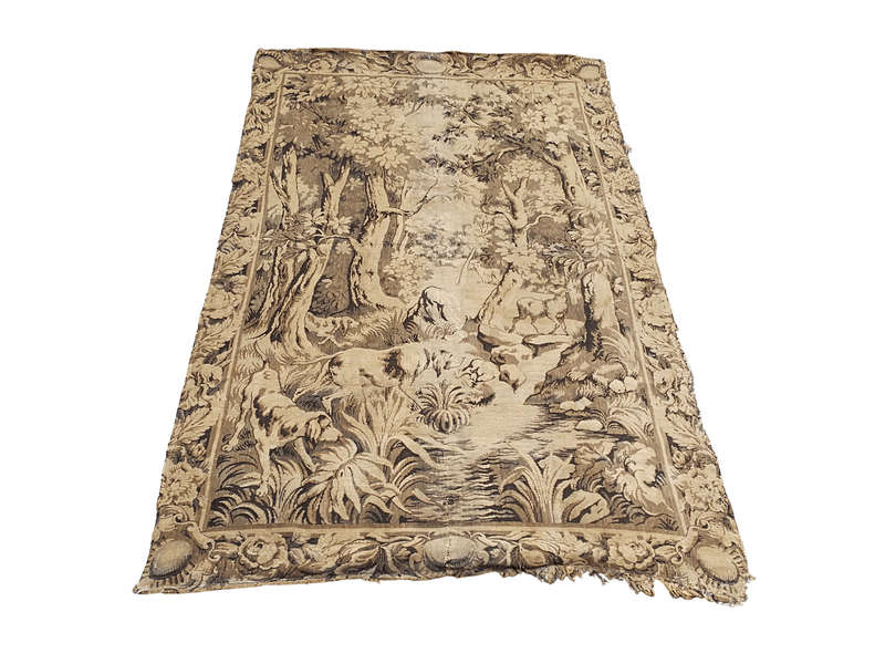 19th Century  Antique French Tapestry
