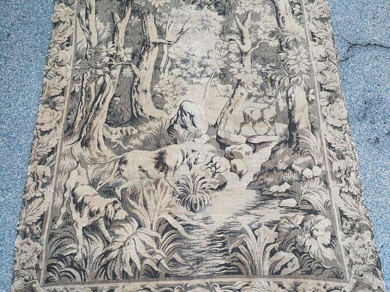 19th Century  Antique French Tapestry