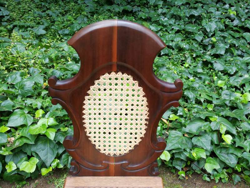 A Pair Of Antique Stinkwood Chairs Made By Thesen Knysna Circa 1920