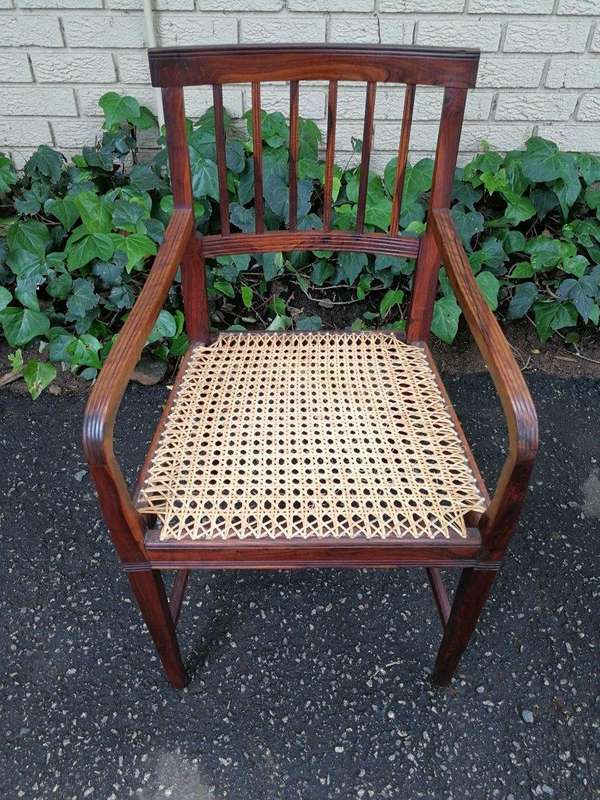 A Pair Of Cape Mulberry Armchairs, Mid 19th Century