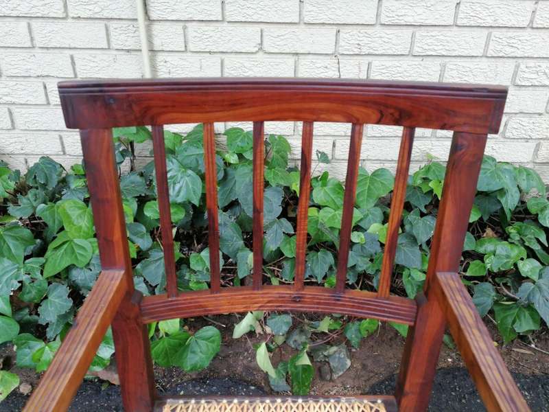 A Pair Of Cape Mulberry Armchairs, Mid 19th Century
