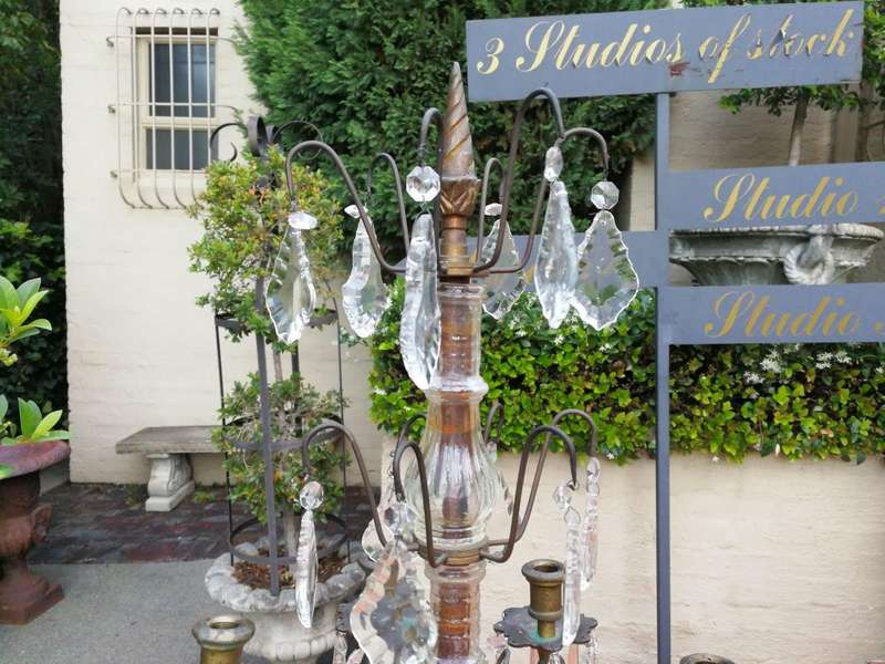 Pair Of Belguim Candelabras