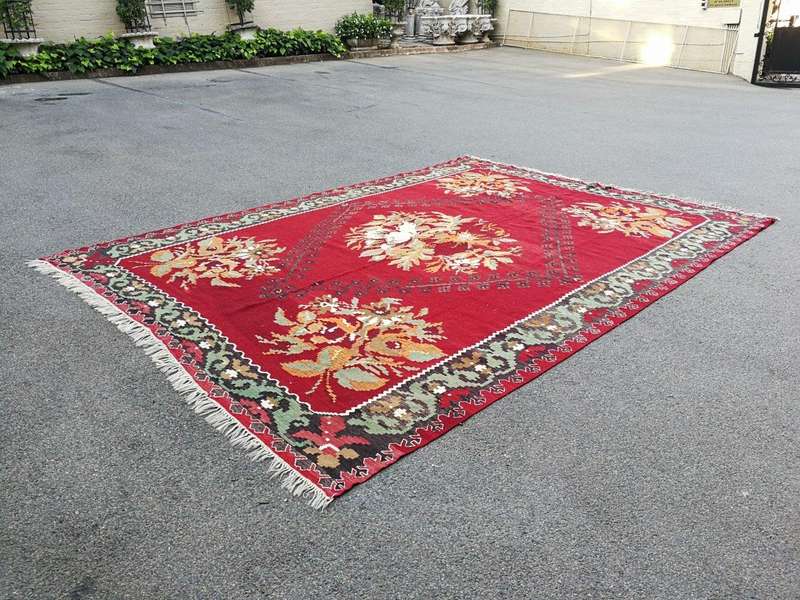 A Hand Woven Kelim (Karabakh) Carpet