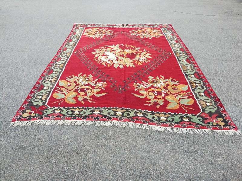 A Hand Woven Kelim (Karabakh) Carpet