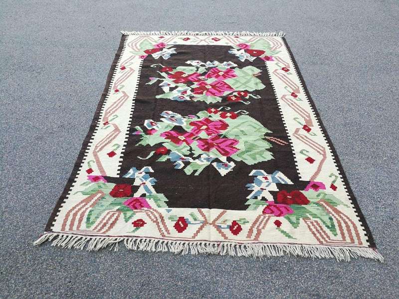 A Hand Woven Kelim (Karabakh) Carpet