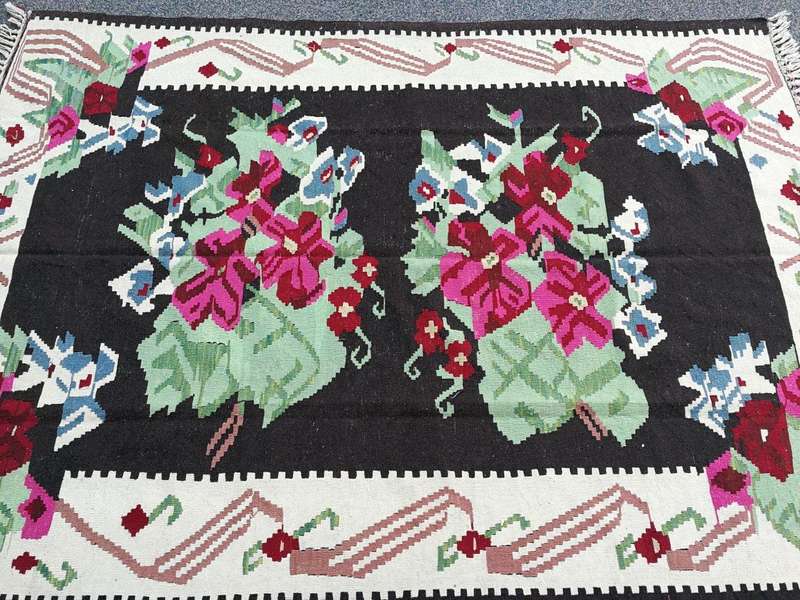 A Hand Woven Kelim (Karabakh) Carpet