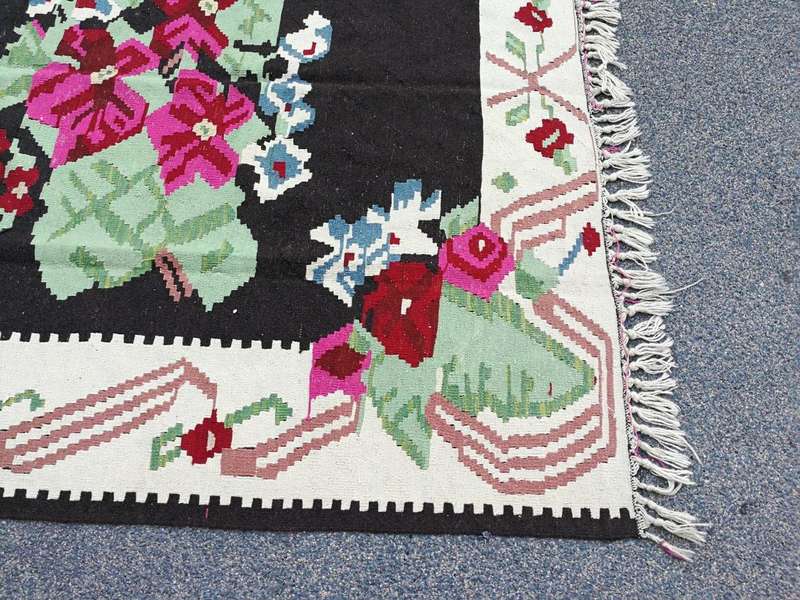 A Hand Woven Kelim (Karabakh) Carpet