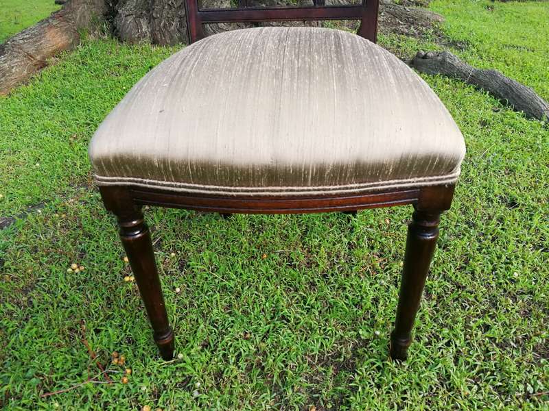 A Set Of Twelve George III Style Mahogany Dining Chairs Comprising Of Ten Chairs And Two Carvers