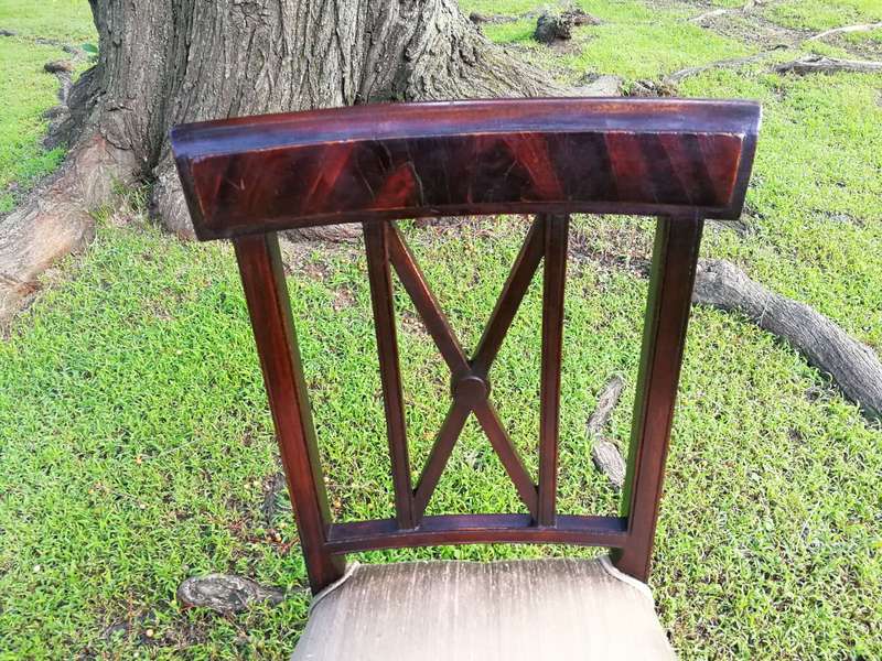 A Set Of Twelve George III Style Mahogany Dining Chairs Comprising Of Ten Chairs And Two Carvers