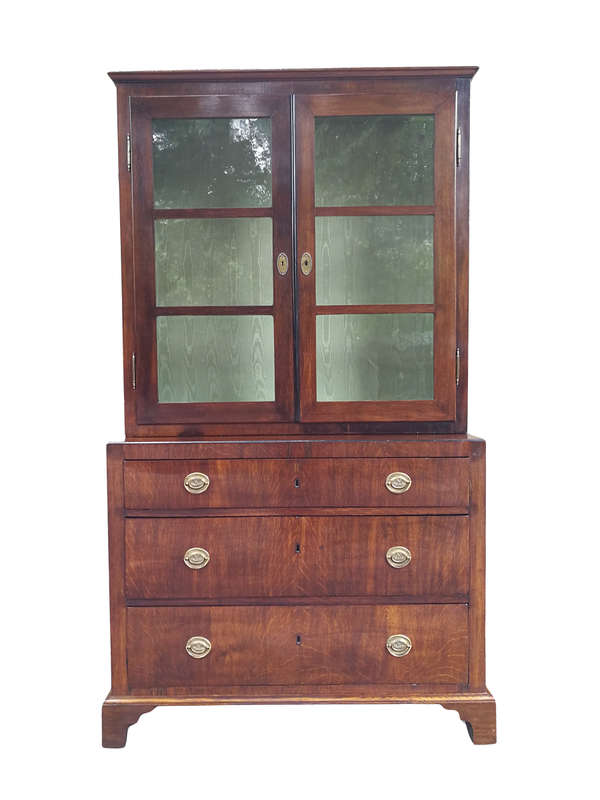 A George III Mahogany Bookcase