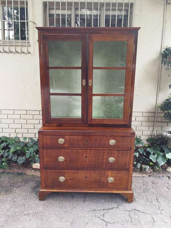 A George III Mahogany Bookcase