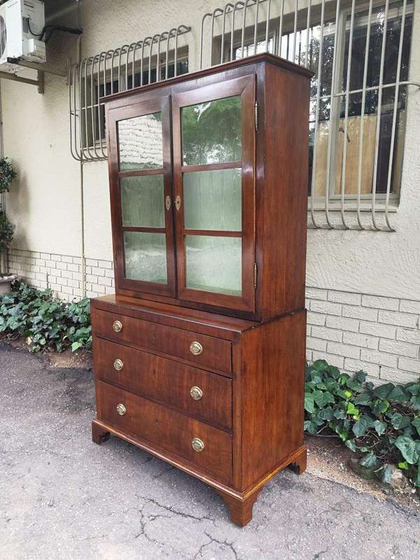 A George III Mahogany Bookcase
