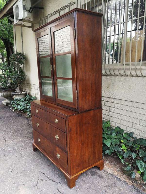 A George III Mahogany Bookcase