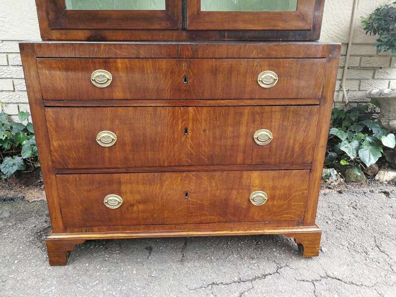 A George III Mahogany Bookcase