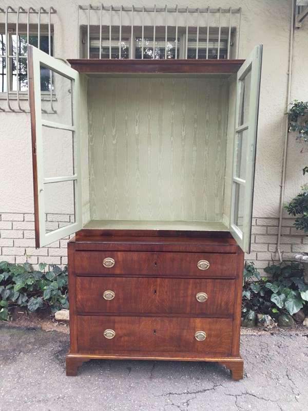 A George III Mahogany Bookcase