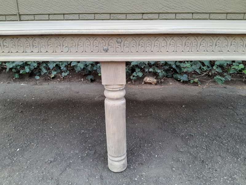 A Mahogany English Ornately Carved 12 Seater Dining / Boardroom Table on Turned 6 Legs in A Conte...