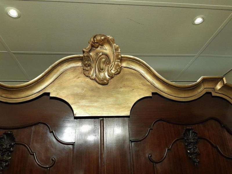 A 19th Century Dutch Mahogany Armoire