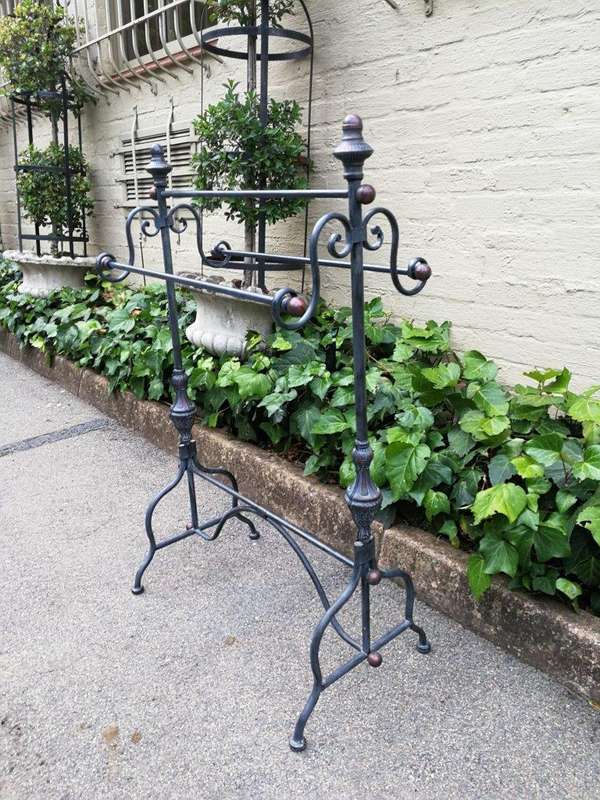 A Metal Towel Holder/Stand