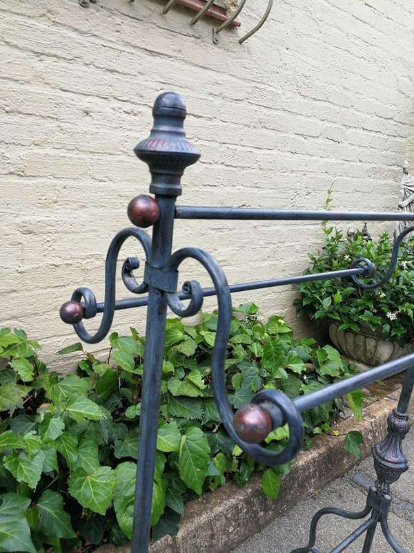 A Metal Towel Holder/Stand