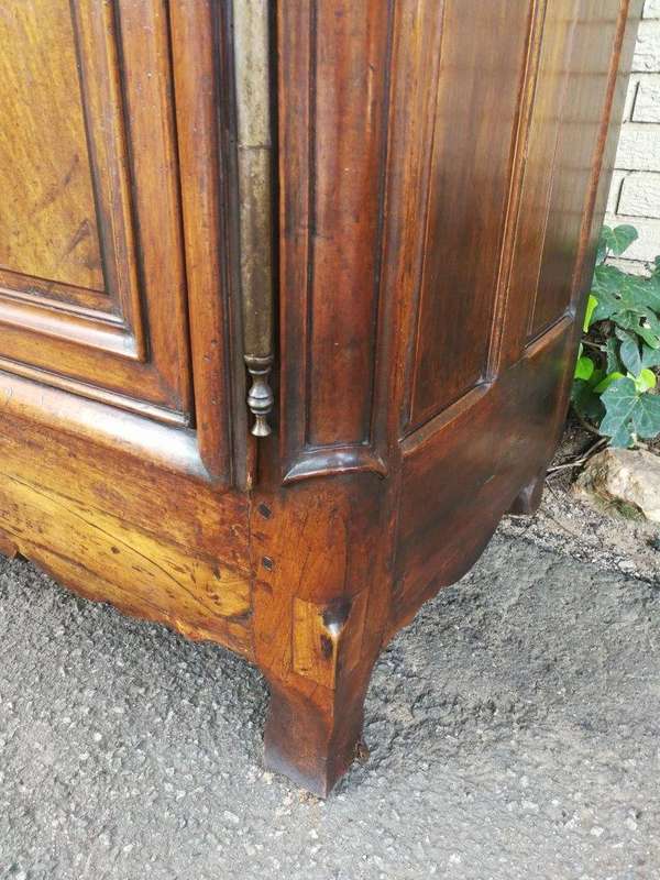 Lyonnaise Gendarme Walnut Armoire Circa 1750 ND