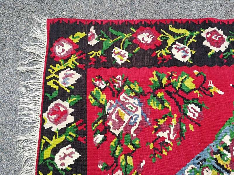 Very Rare Caucasion Kelim Made In Anatolia