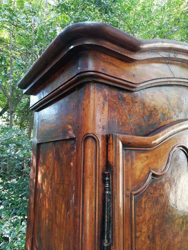 A French Burr Ash (Loupe De Frêne) Armoire
