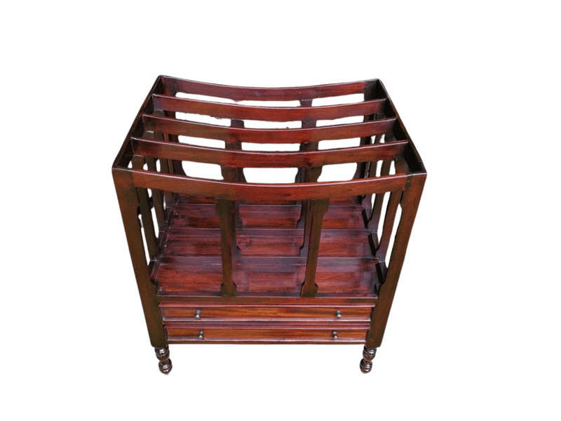 20th Century Mahogany Canterbury