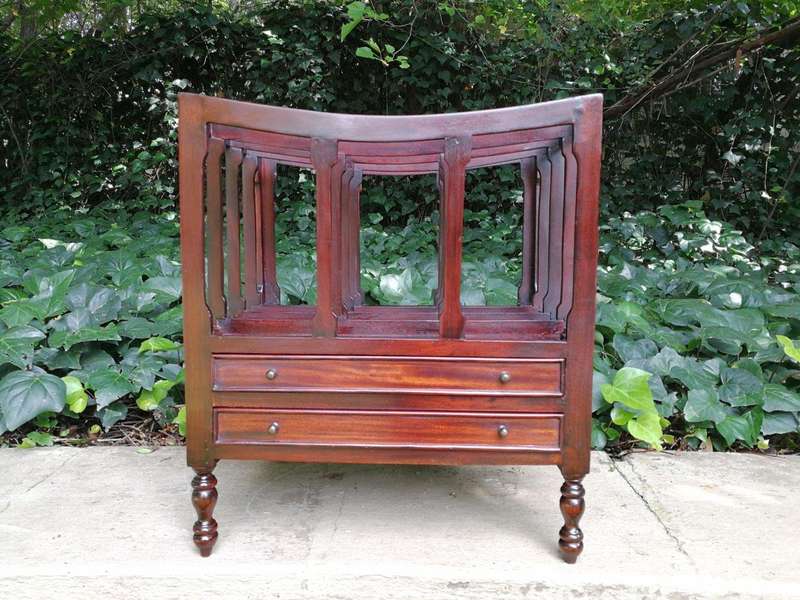 20th Century Mahogany Canterbury