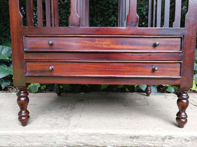 20th Century Mahogany Canterbury