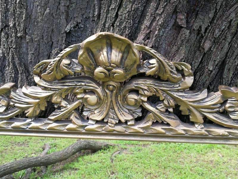Ornately Carved Gilded Mirror