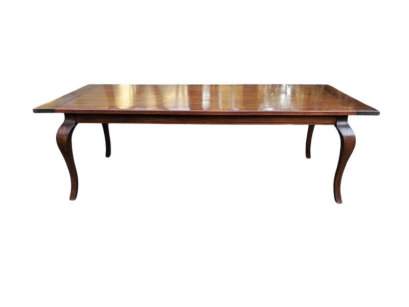 A 20th Century Sapele Mahogany Dining Table / Desk / Table (8-10 Seater)