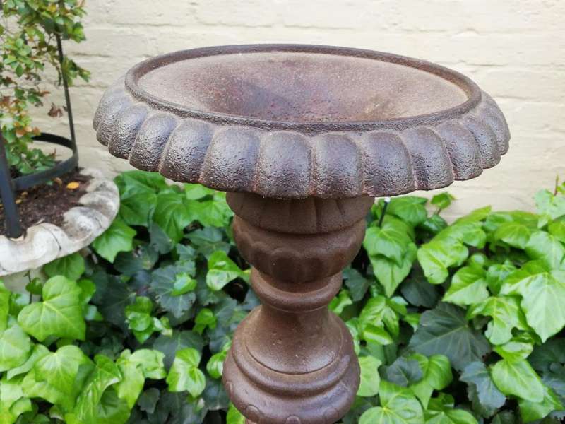 Pair Of French Cast Iorn Candle Holders