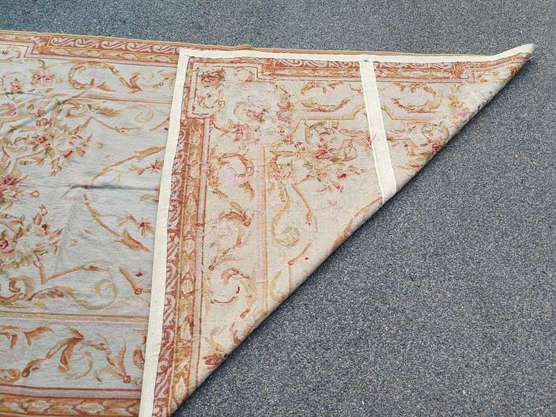 A Handmade French Aubusson Carpet / Rug - ND (No Discount)