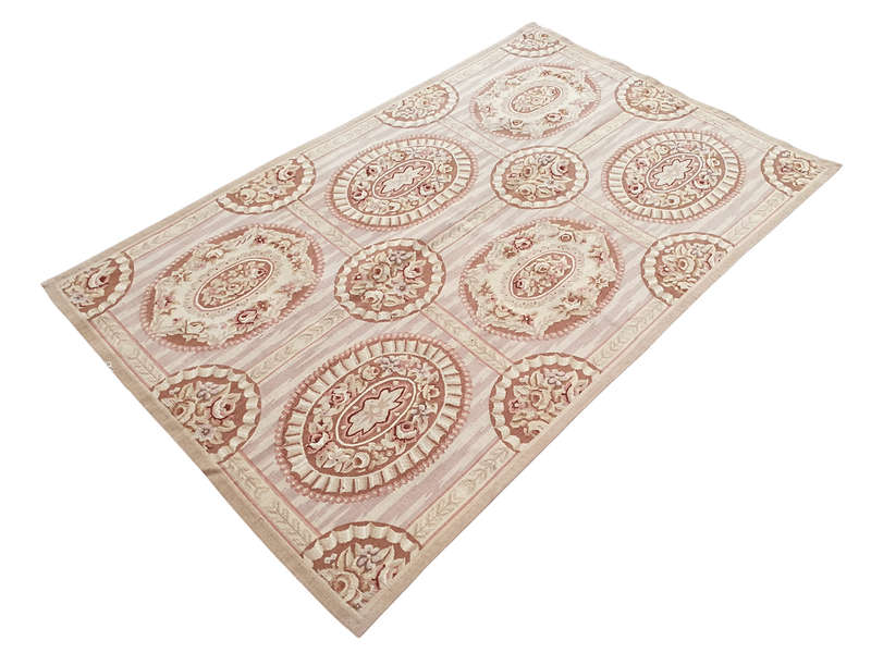 A Handmade French Aubusson Carpet / Rug