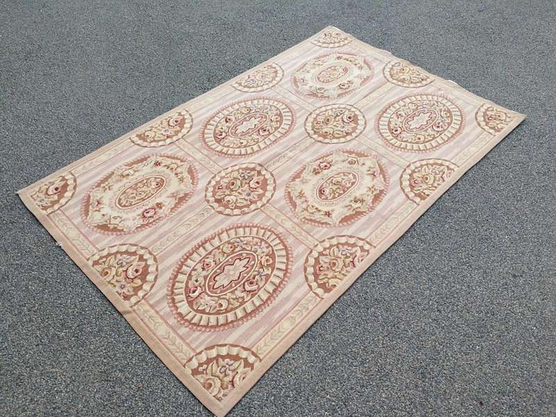 A Handmade French Aubusson Carpet / Rug