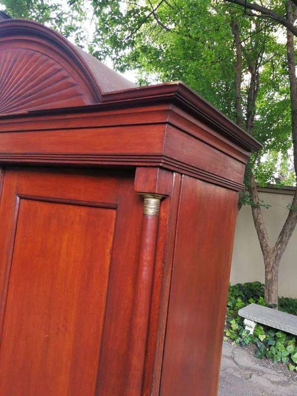 A 19th Century Mahogany Linen Press