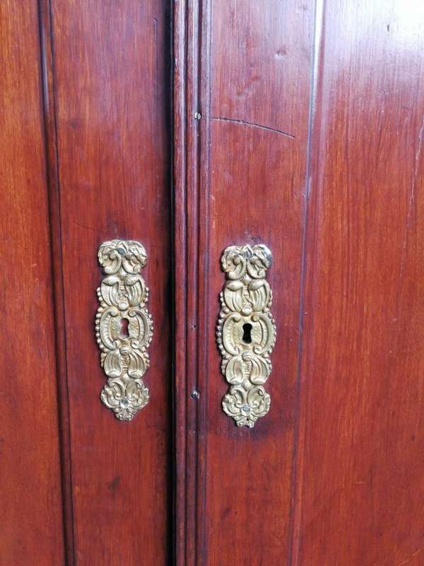 A 19th Century Mahogany Linen Press
