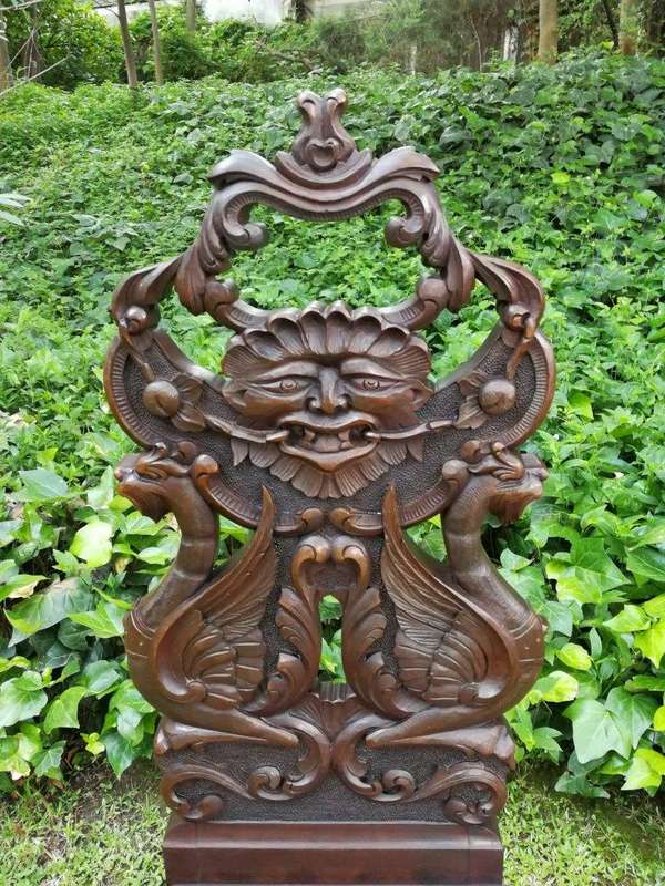 A 20th Century Oriental Hardwood Chair