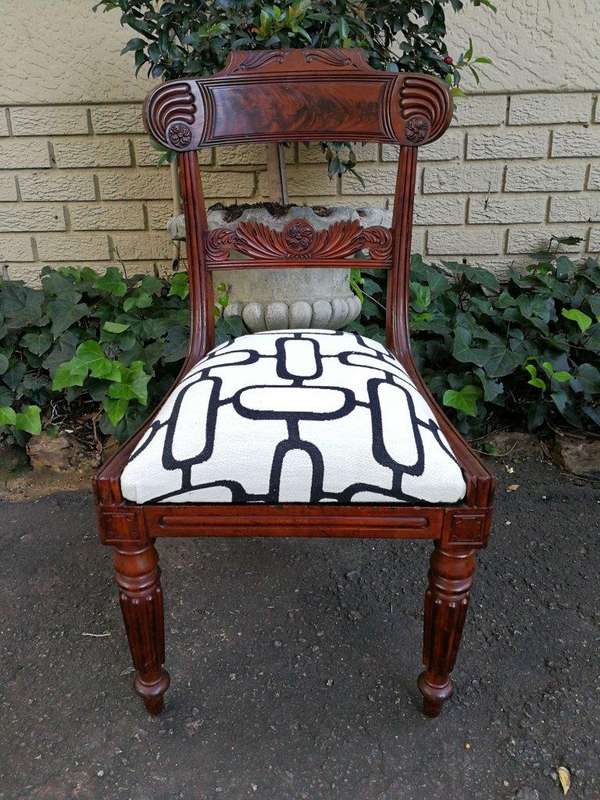 A Set Of Six William IV Mahogany Chairs