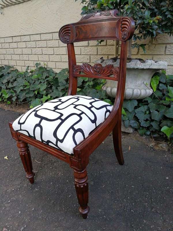 A Set Of Six William IV Mahogany Chairs