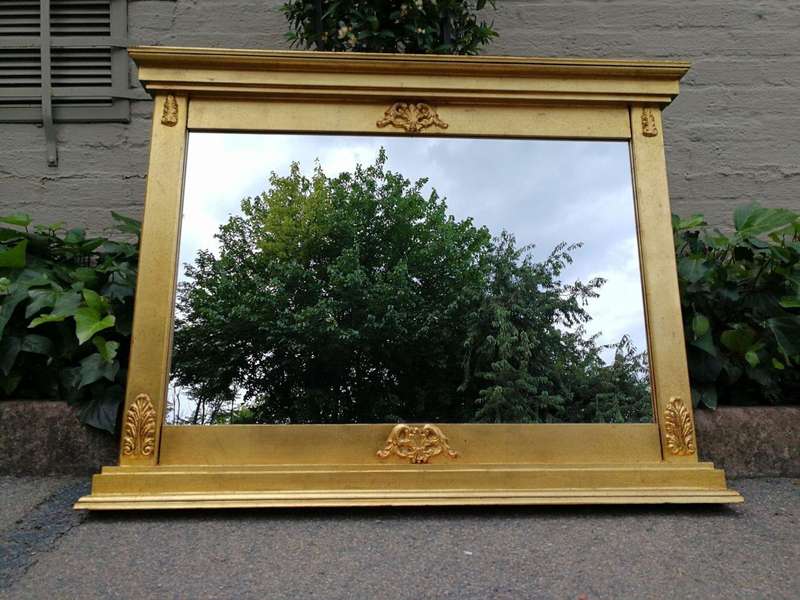 A 19th Century French-Style Gilded Mirror Circa 20th Century