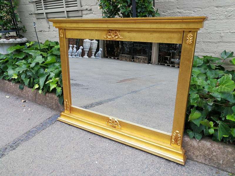 A 19th Century French-Style Gilded Mirror Circa 20th Century
