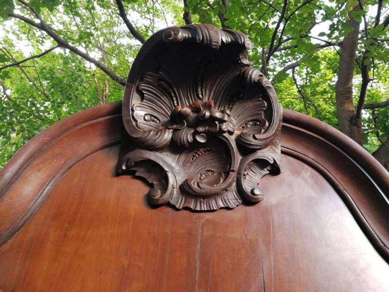 A Rare  Late 18th Century Dutch Walnut Armoire