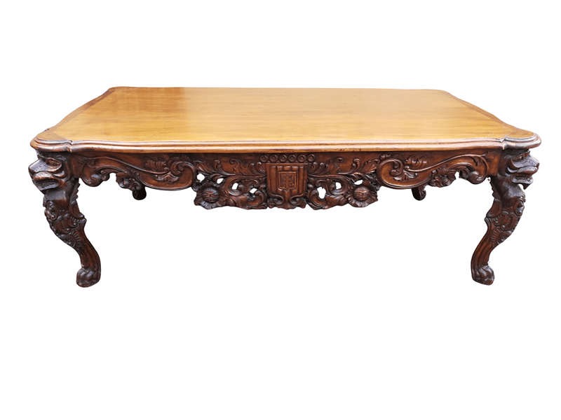 A 20th Century Rare French Baroque Style Entrance / Console / Drinks / Sofa Table