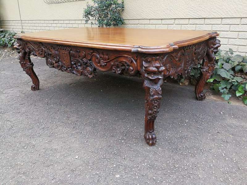 A 20th Century Rare French Baroque Style Entrance / Console / Drinks / Sofa Table